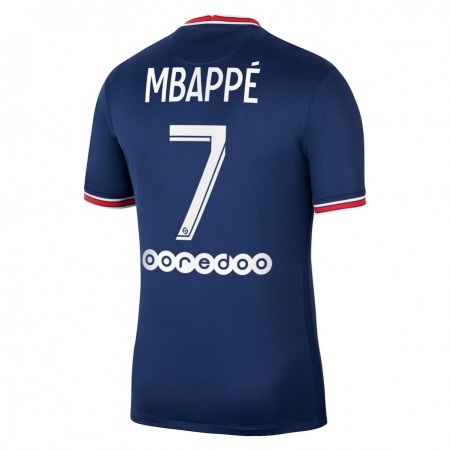Billiga Fotbollströjor Paris Saint-Germain Kylian Mbappe 7 Hemma tröja 2021/22 Kortärmad